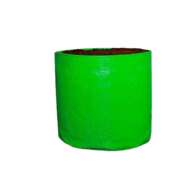 Green Hdpe Plant Grow Bag, For Terrace Gardening, Size: 18*9 & 24*9